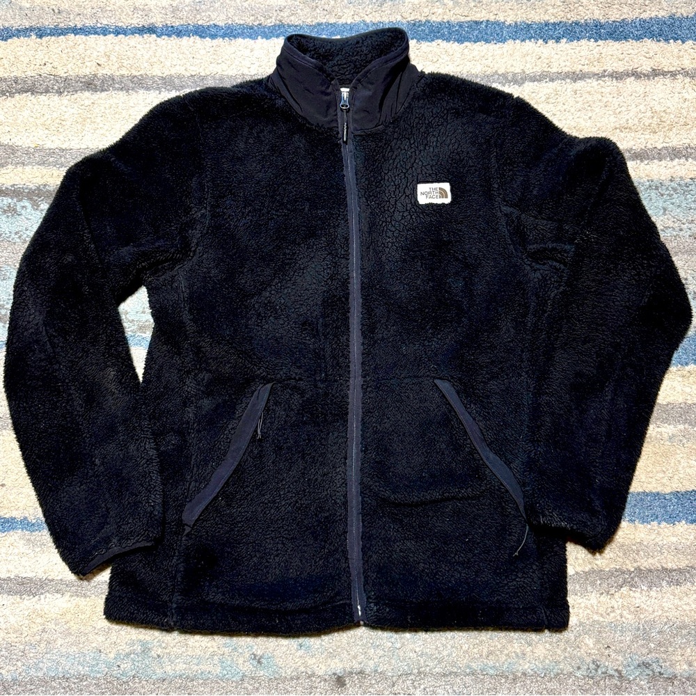 The North Face Campshire Full Zip Sherpa Fleece | Black | Medium | VERY WARM
